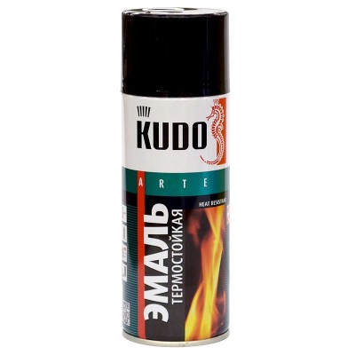 Краска термостойкая KUDO до 650°C