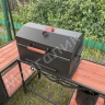 Мангал МУРОМ с печкой для казана, крышкой-барбекю и решеткой-гриль