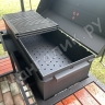 Беседка 2x3 с гриль-мангалом 100x35x17см (5мм) и печкой для казана 8-12л