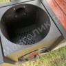 Беседка 2x2 с мангалом 100х35х16см, печкой для казана 12л и лавочкой